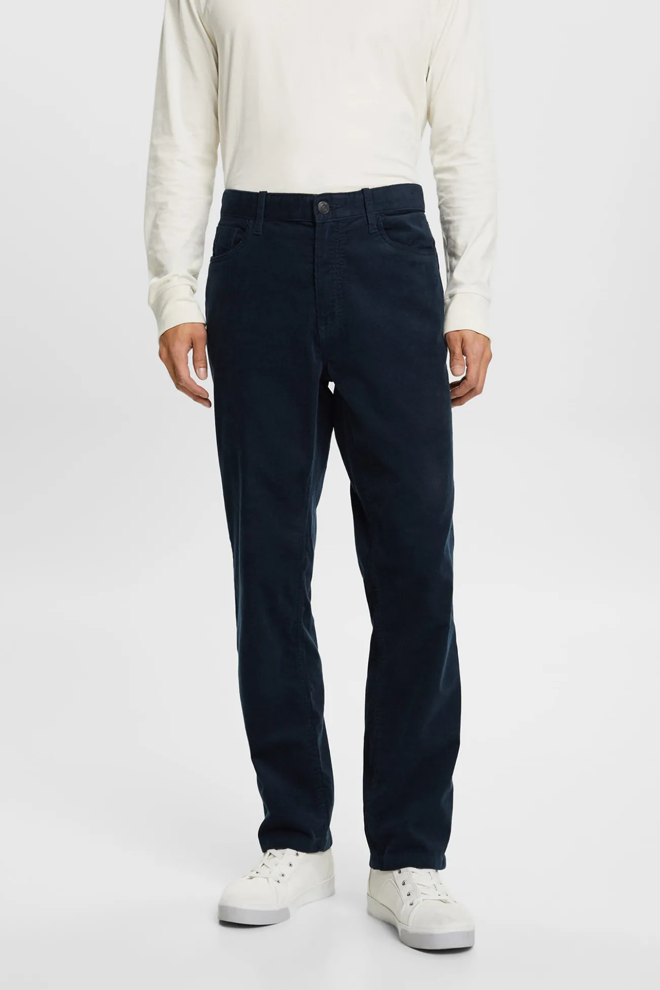 Calças básicas slim fit