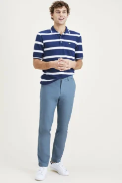 Calças chino corte slim Smart 360 Flex Alpha