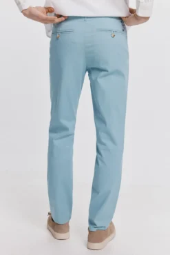 Calças chino lisas