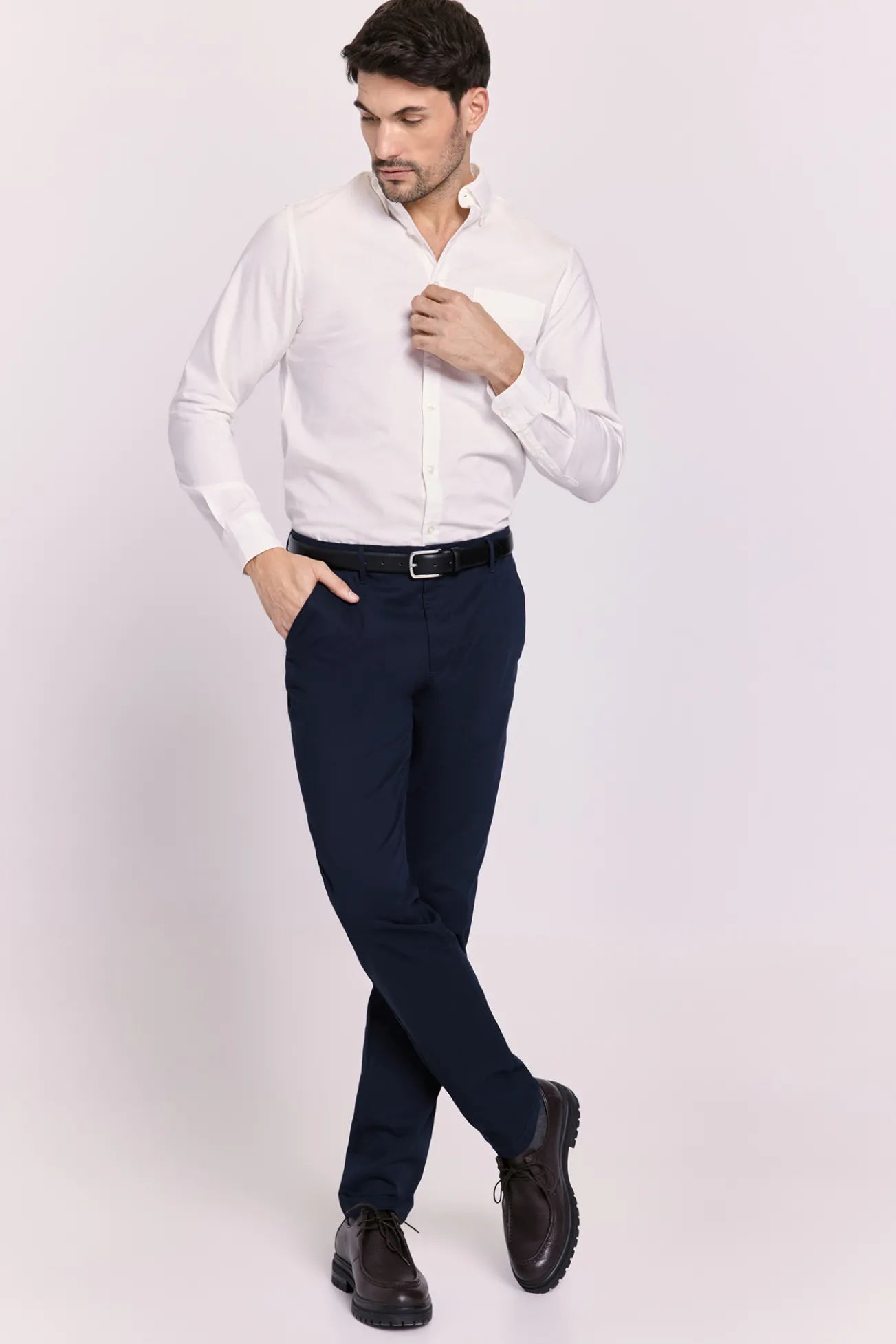 Calças chino regular fit
