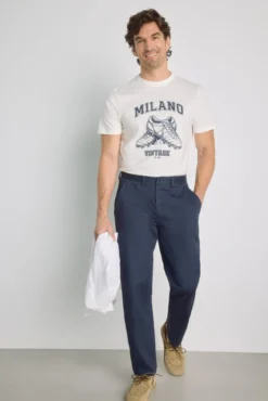 Calças chino regular fit