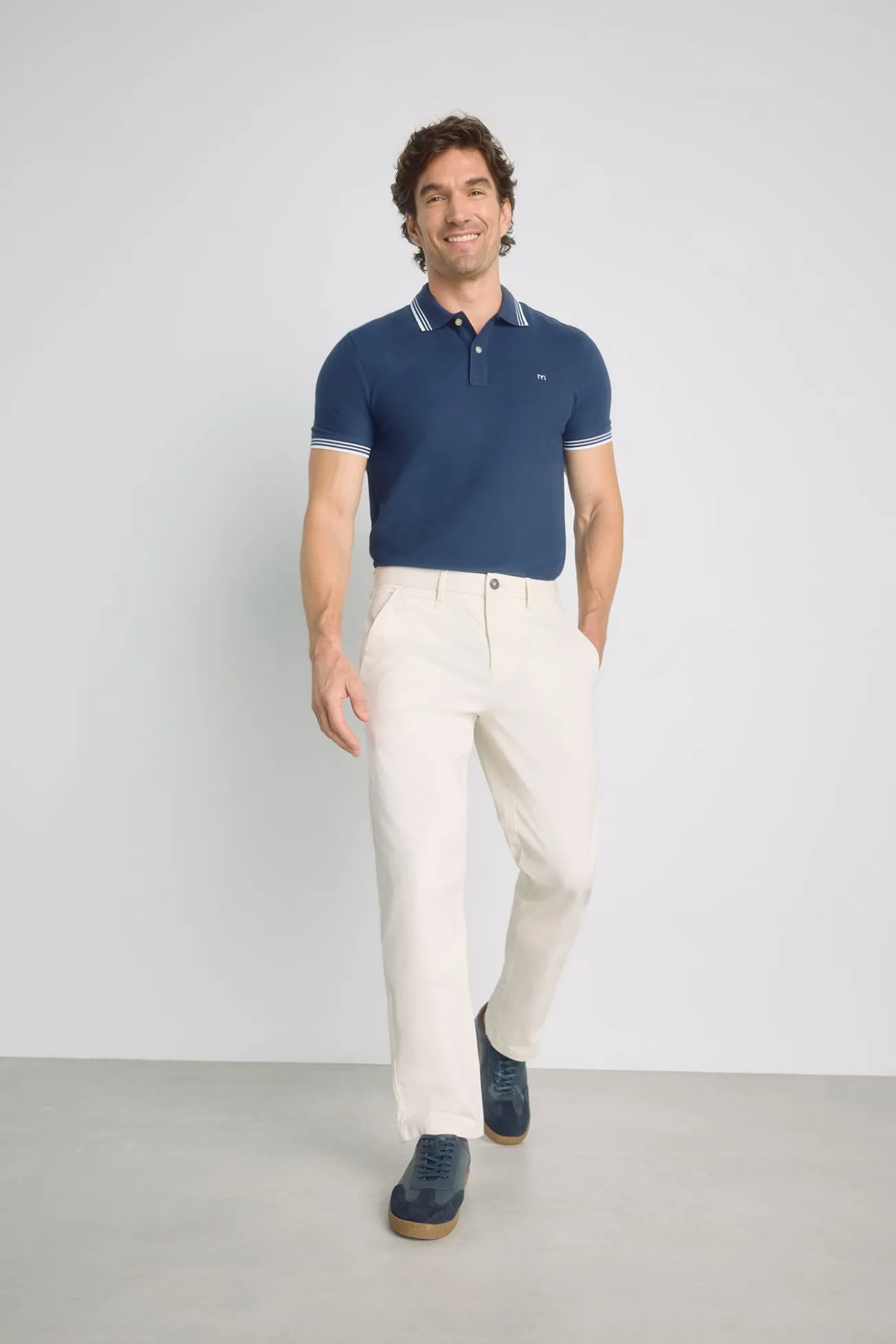 Calças chino regular fit