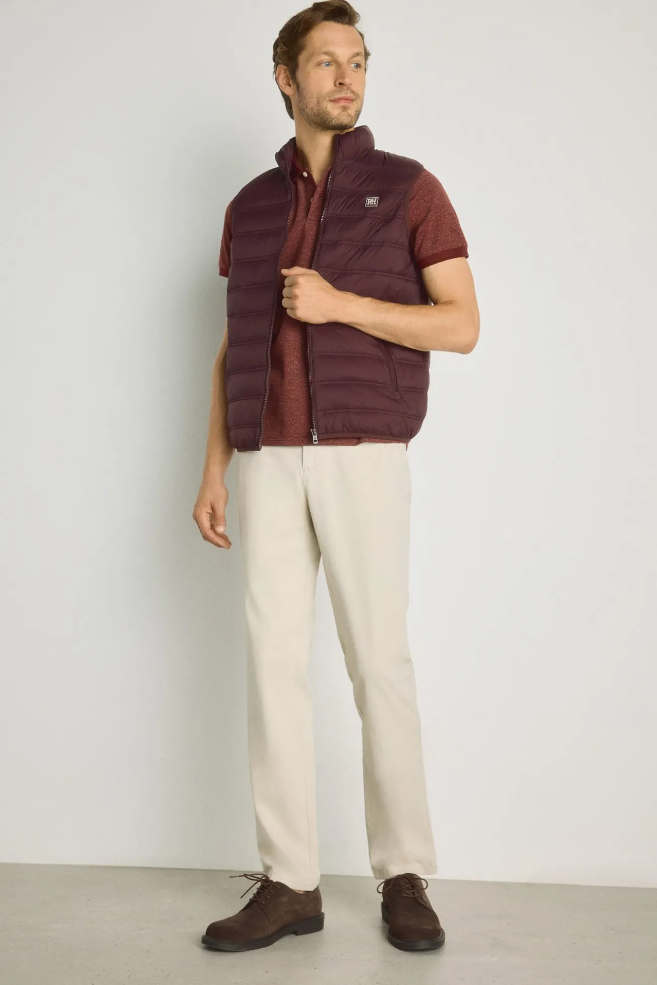Calças chino regular fit