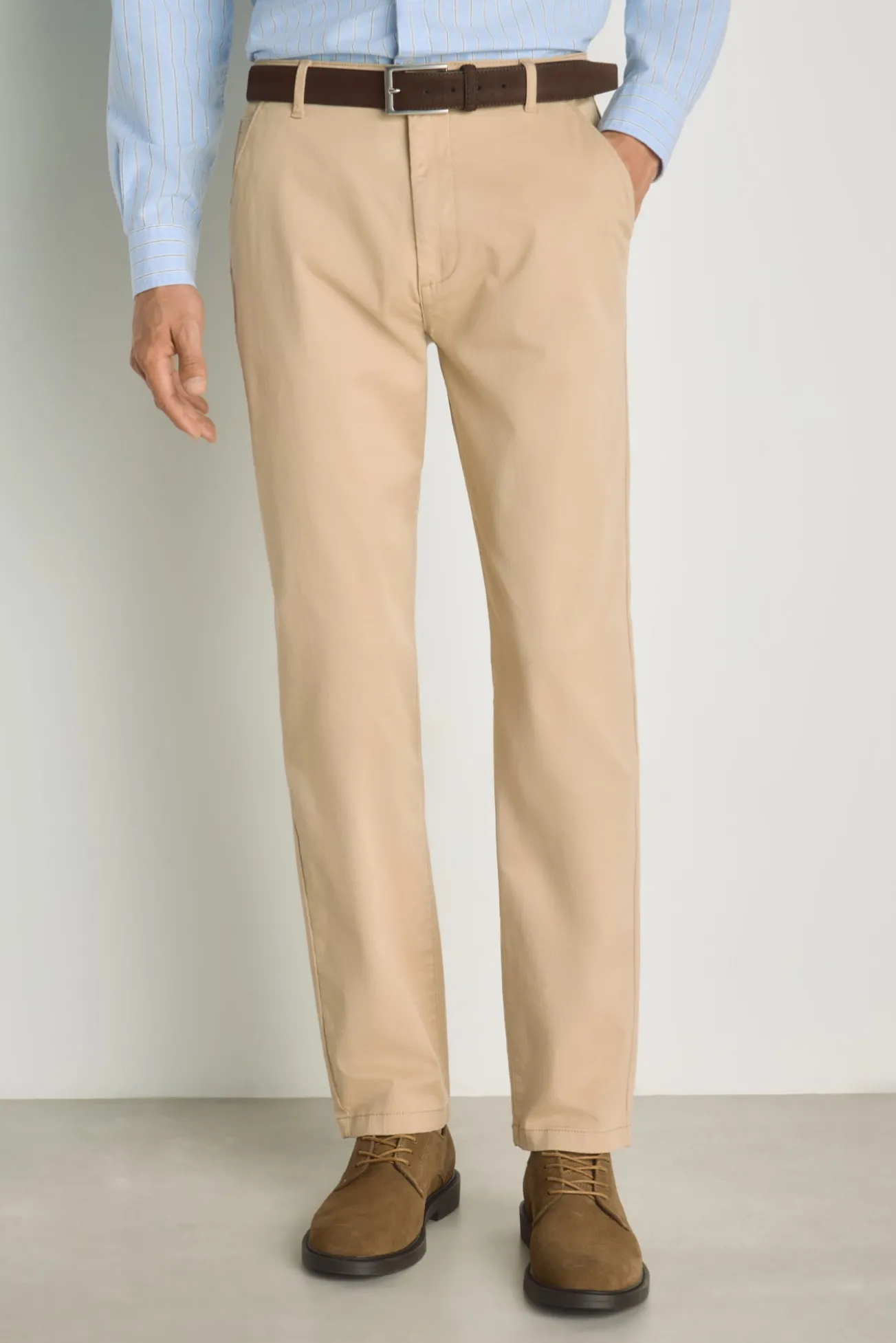 Calças chino regular fit
