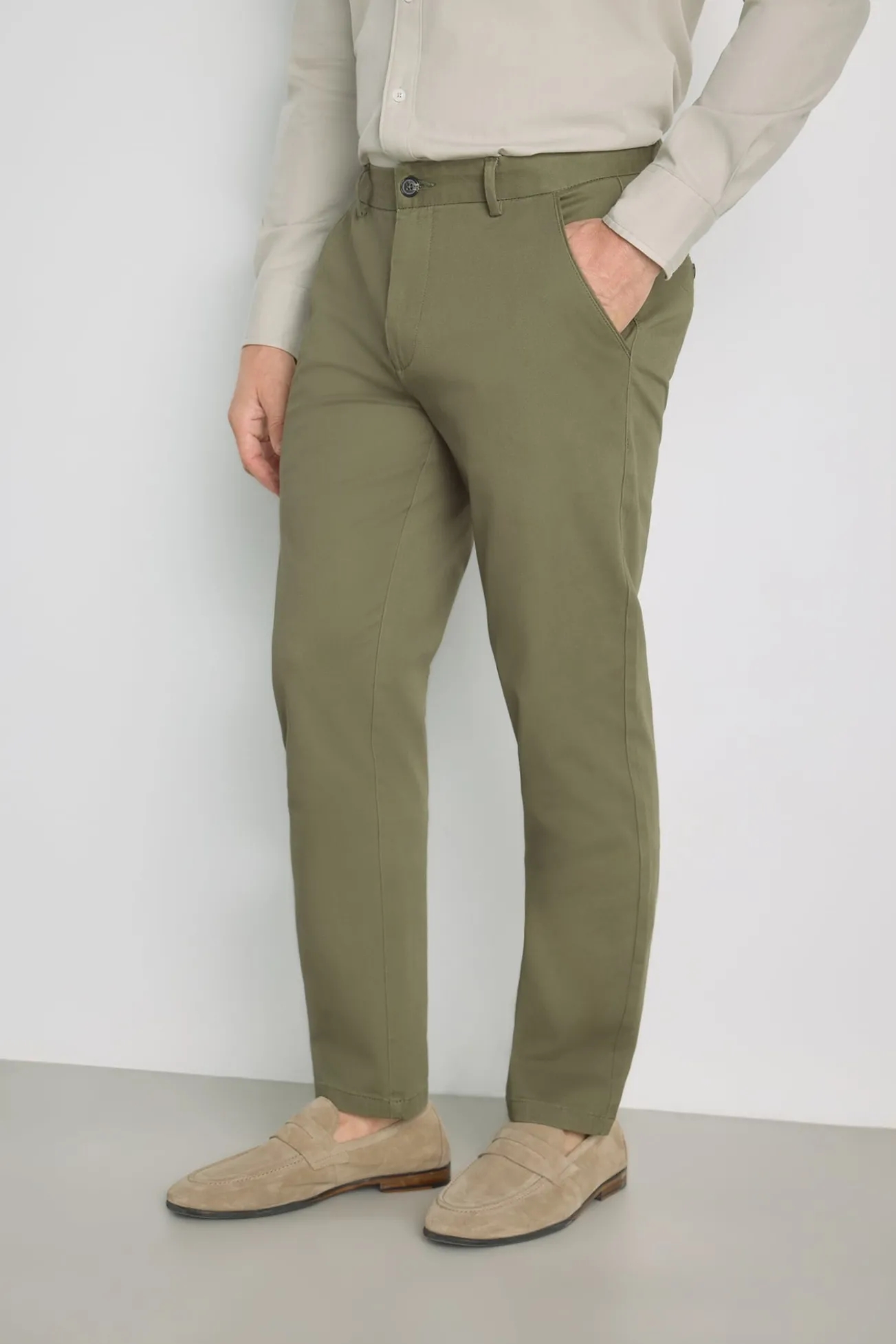 Calças chino slim