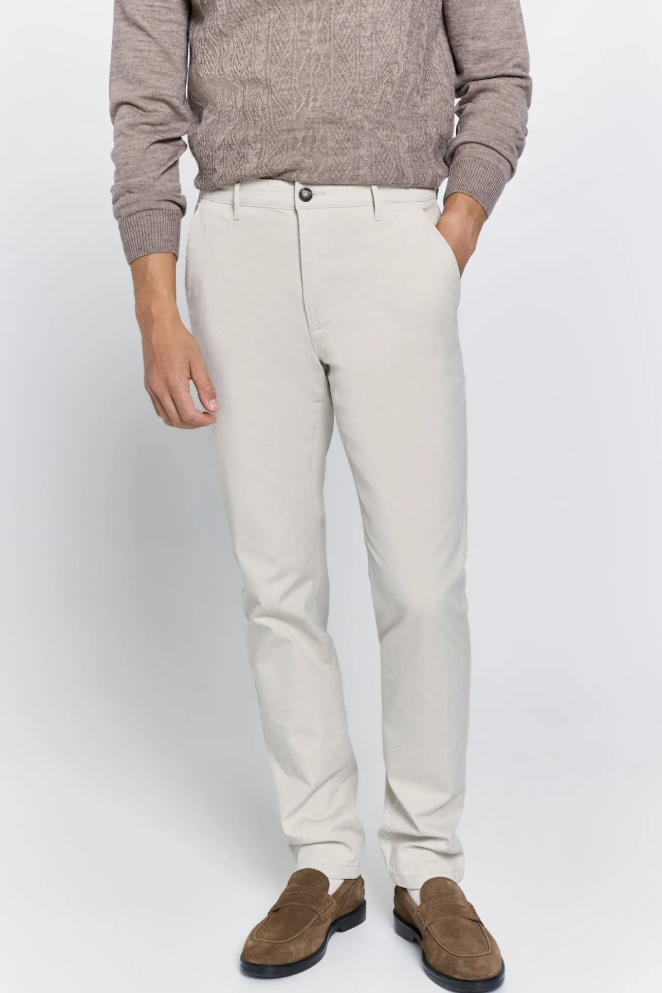 Calças chino slim fit
