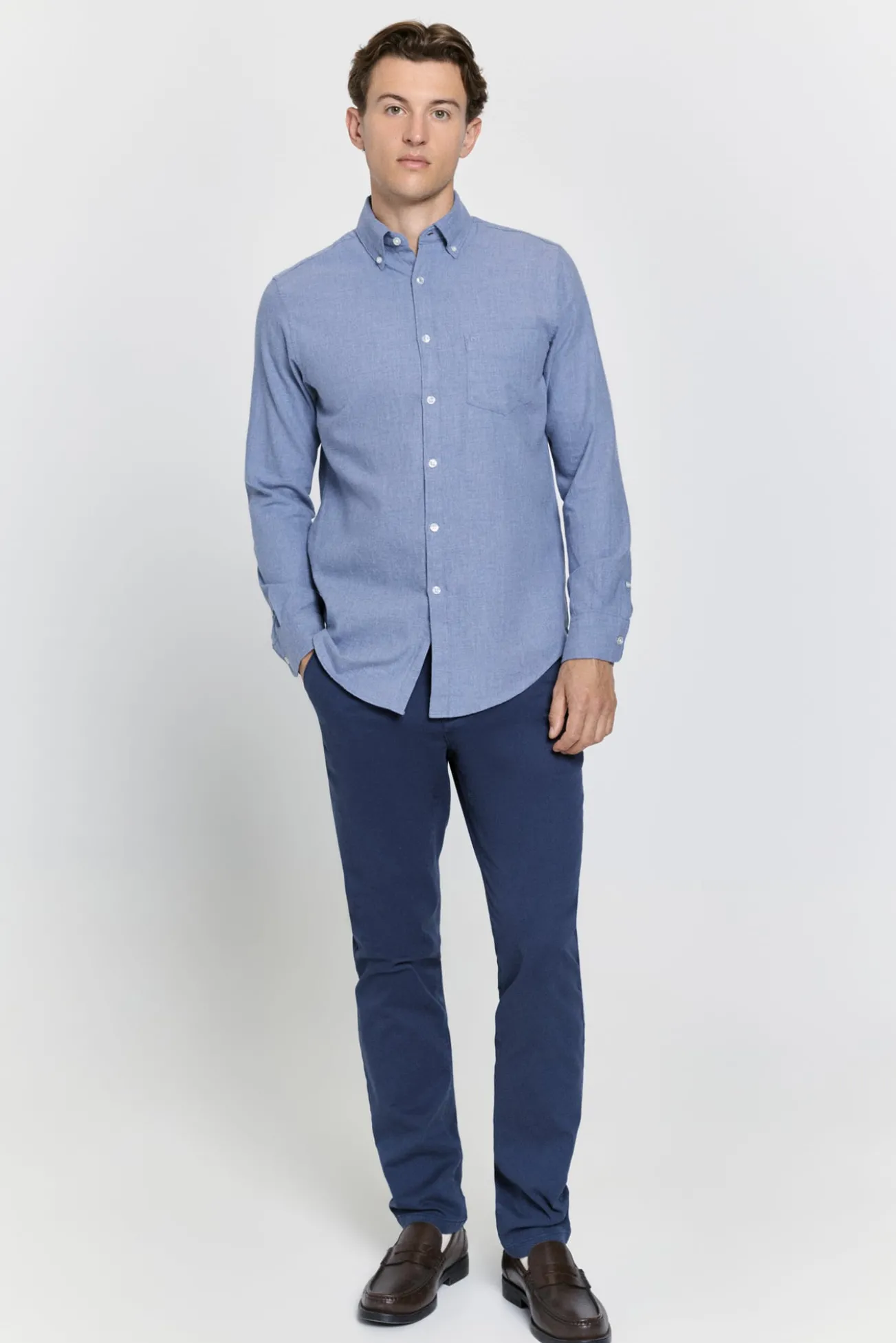 Calças chino slim fit
