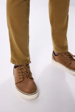 Calças coloridas slim fit