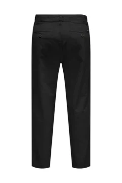 Calças de ajuste cônico masculino