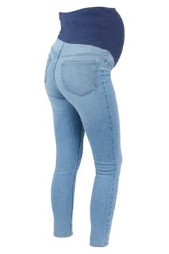 Calças de ganga slim maternity