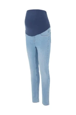 Calças de ganga slim maternity