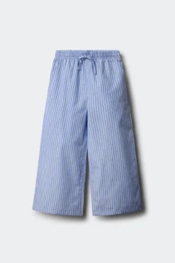 Calças de pijama riscas para meninas