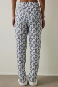 Calças de pijama térmica Floral Tea Time