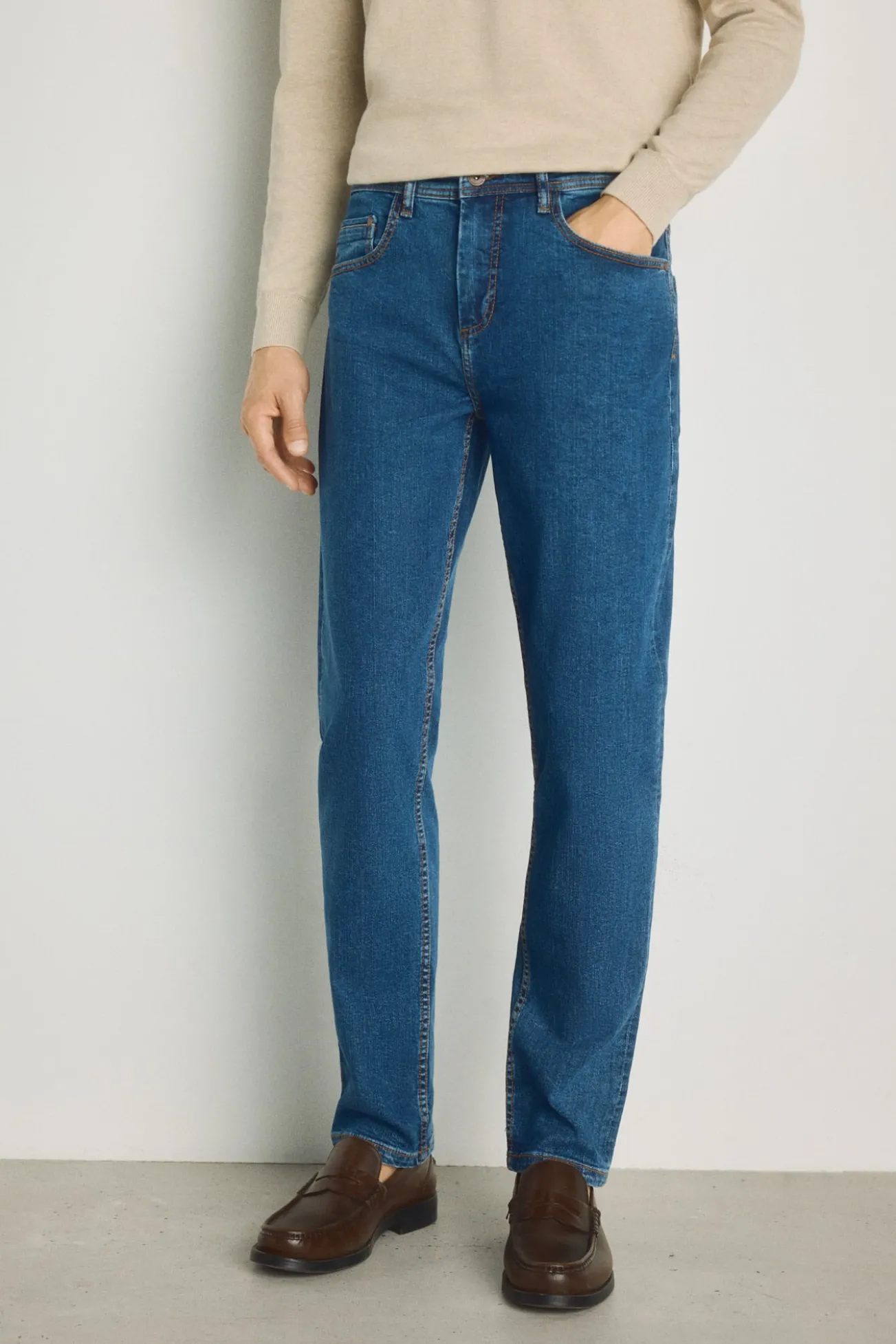 Calças jeans regular fit