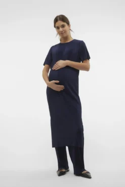Calças maternity corte regular