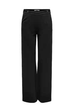 Calça social de perna larga