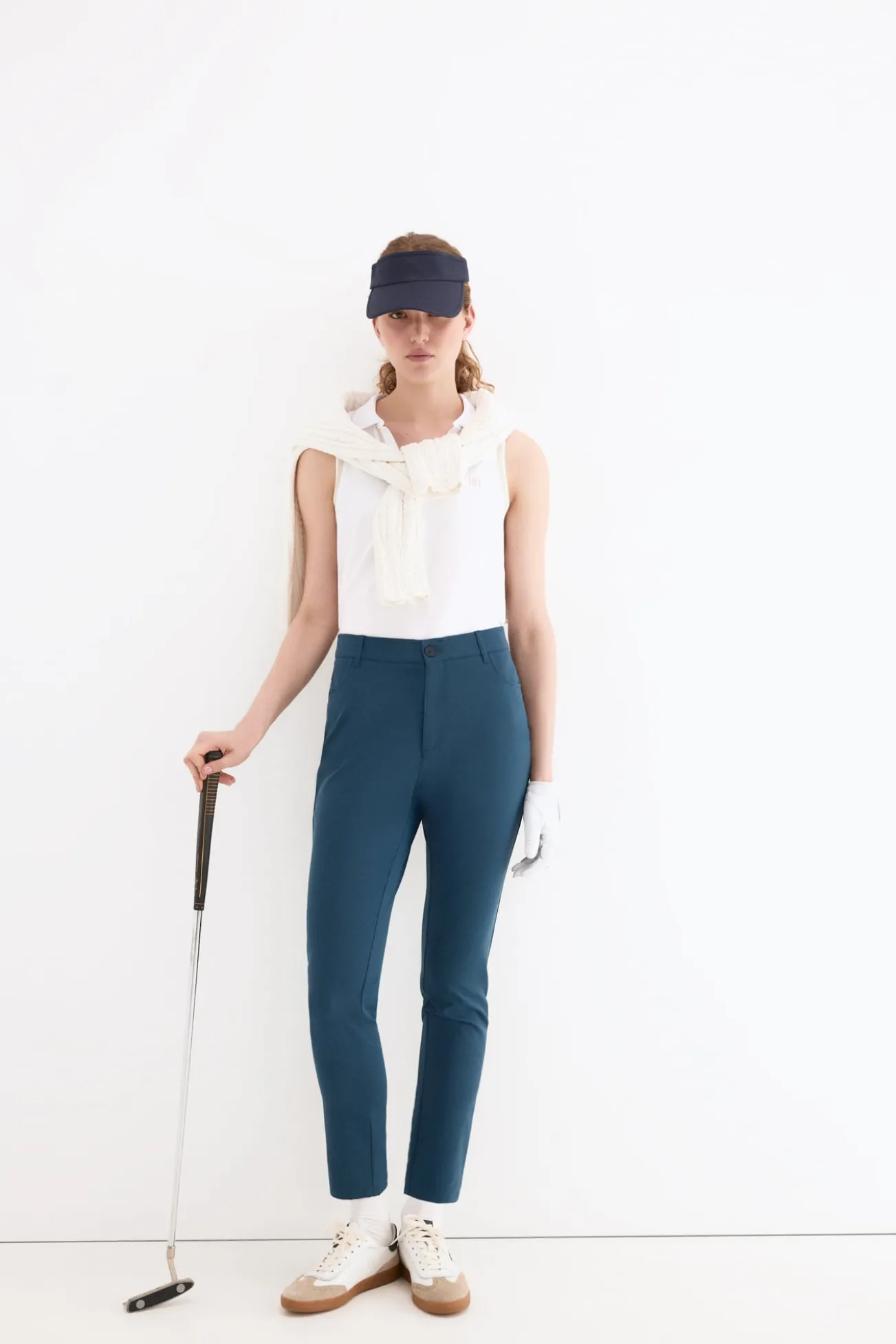 Calça técnica cinco bolsos