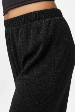 Calça wide lurex