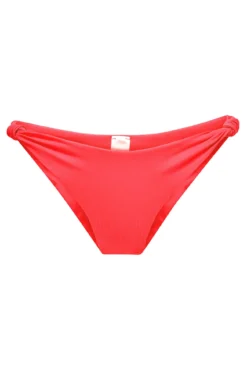 Calcinha de biquíni brasileira Neon Coral
