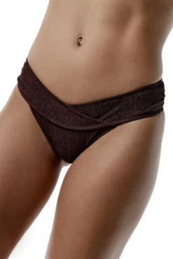 Calcinha de biquíni brasileira Brown Radiance