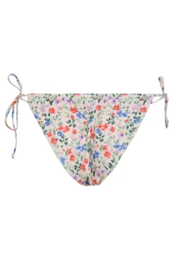 Calcinha de biquíni com estampado floral