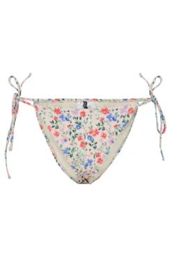 Calcinha de biquíni com estampado floral
