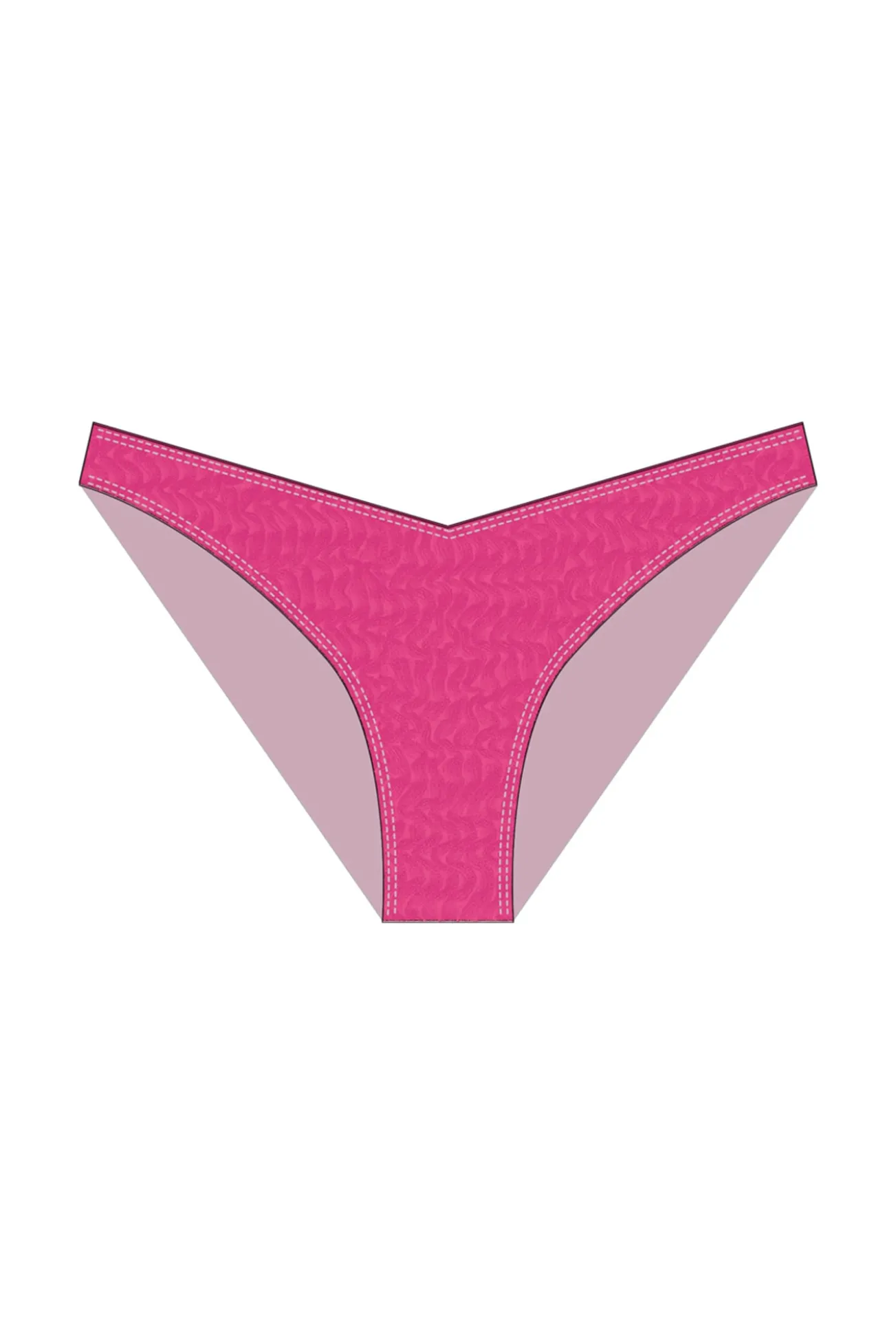 Calcinha de biquíni rosa
