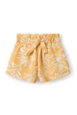Calções linho menina