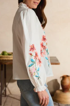 Camisa bordada Fiona
