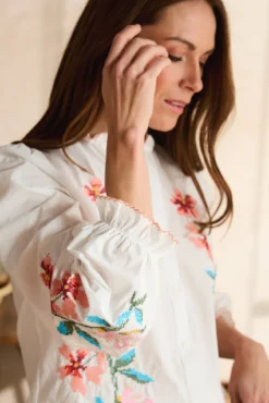 Camisa bordada Fiona