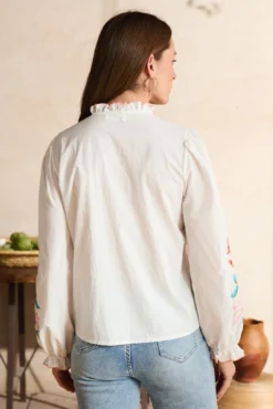 Camisa bordada Fiona