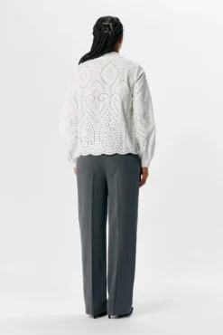 Camisa bordado inglesa