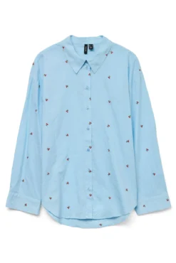 Camisa básica com bordado