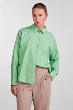 Camisa básica de algodão