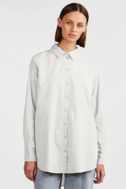 Camisa básica de algodão