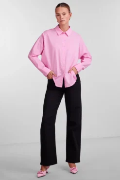 Camisa básica de algodão