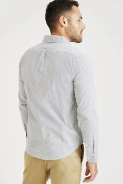 Camisa com botões de corte slim Icon