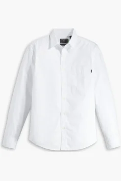 Camisa com botões de corte slim Icon