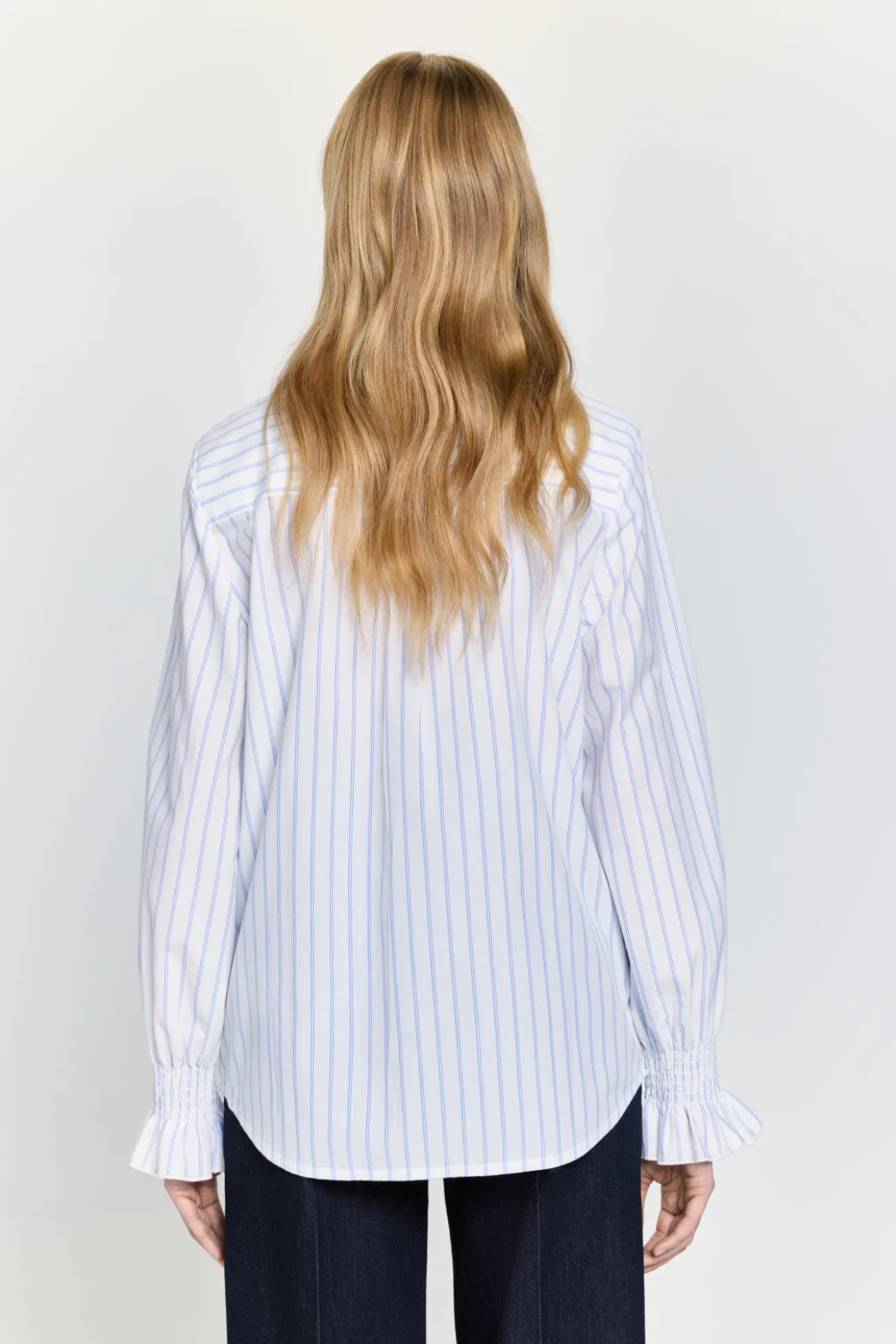 Camisa com gola folho
