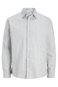 Camisa de algodão com corte descontraído
