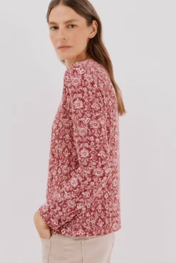 Camisa de caixa de botões