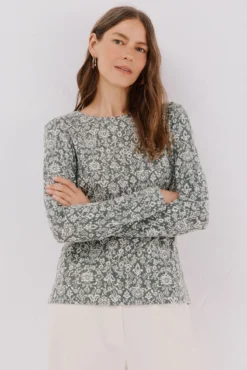 Camisa de caixa de botões