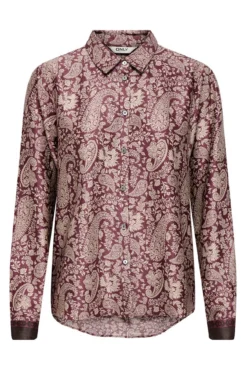 camisa de cetim
