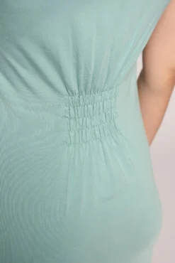 Camisa de dormir amamentação manga curta