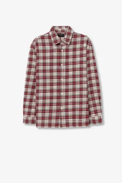 Camisa de flanela relaxada