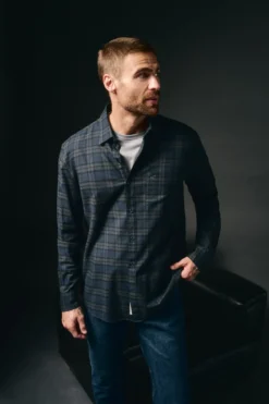 Camisa de flanela xadrez