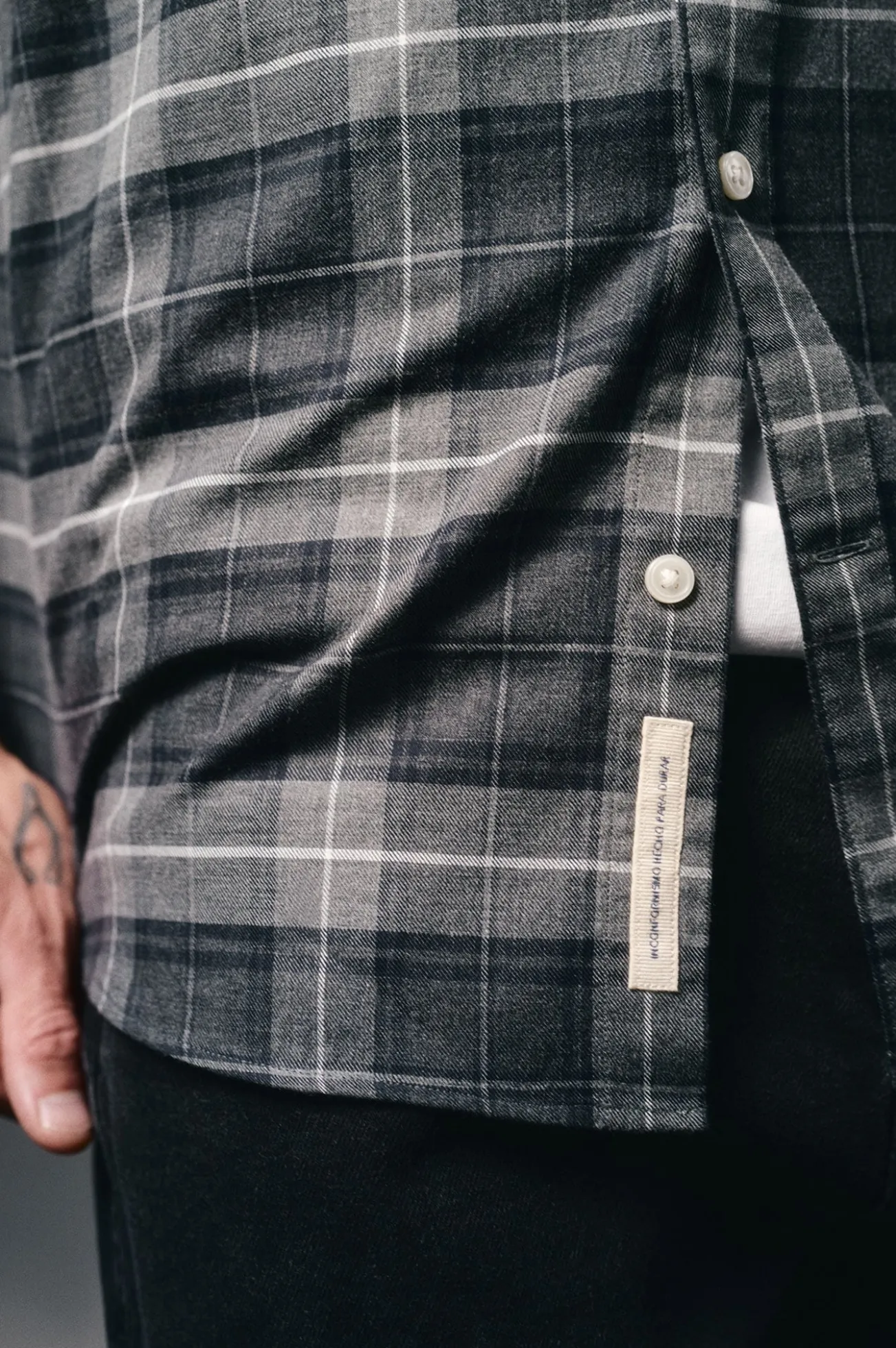 Camisa de flanela xadrez