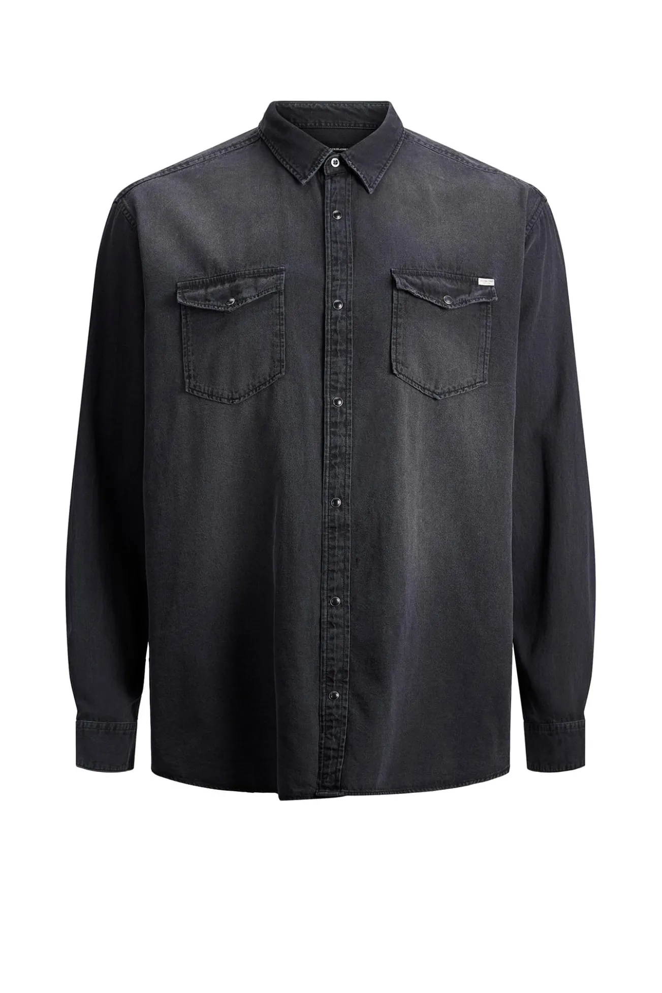 Camisa de ganga loose fit PLUS