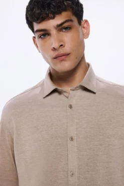 Camisa de malha malha