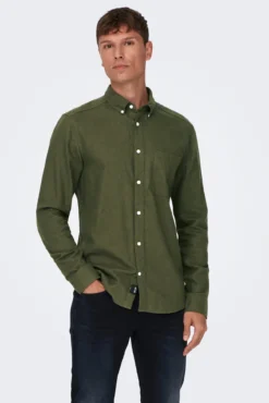 Camisa de manga comprida